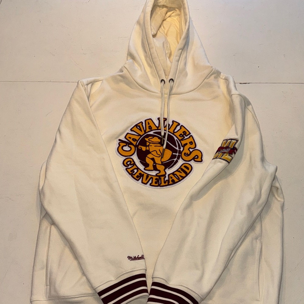 Cleveland Cavaliers Mitchell & Ness 40th Season Hooded Sweatshirt